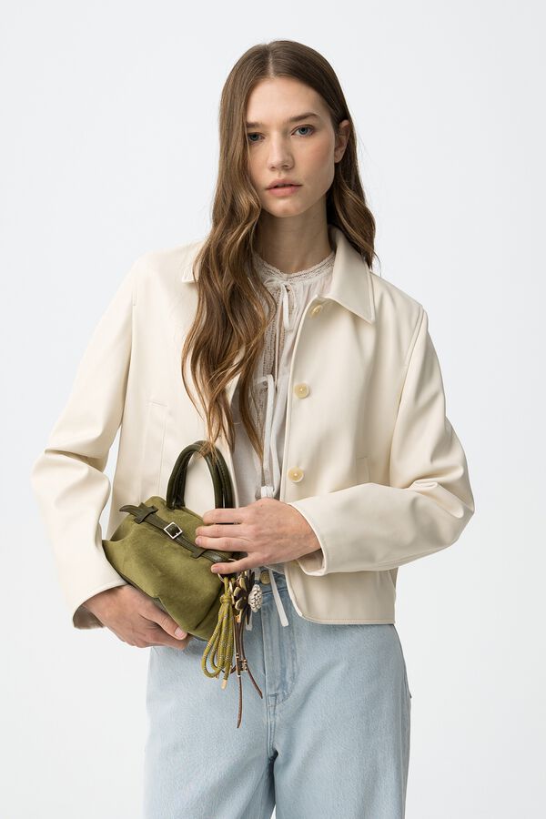 Tiffosi Oversized coat brown