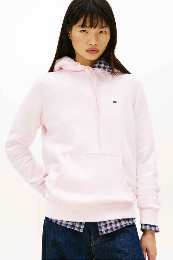 Tommy Jeans Regular fit sweatshirt pink