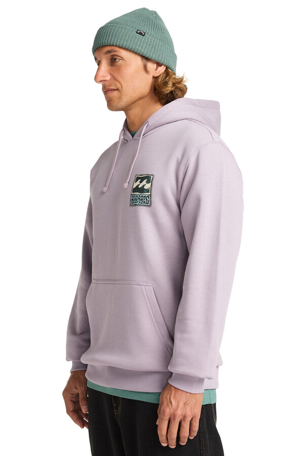 Billabong Arch Po - Moletom com capuz para homens rosa
