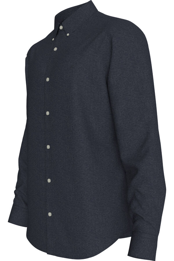 CK Jeans Camisa Oxford azul
