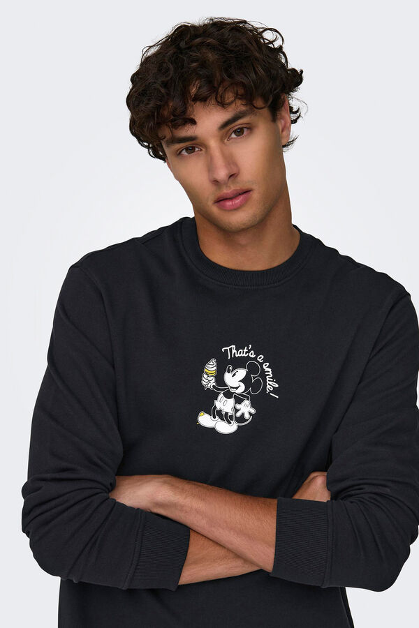 Springfield Disney Mickey sweatshirt black