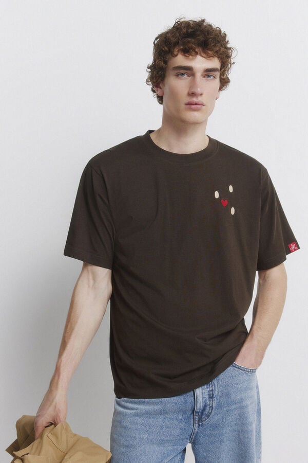 Springfield T-shirt Alei x Springfield nude