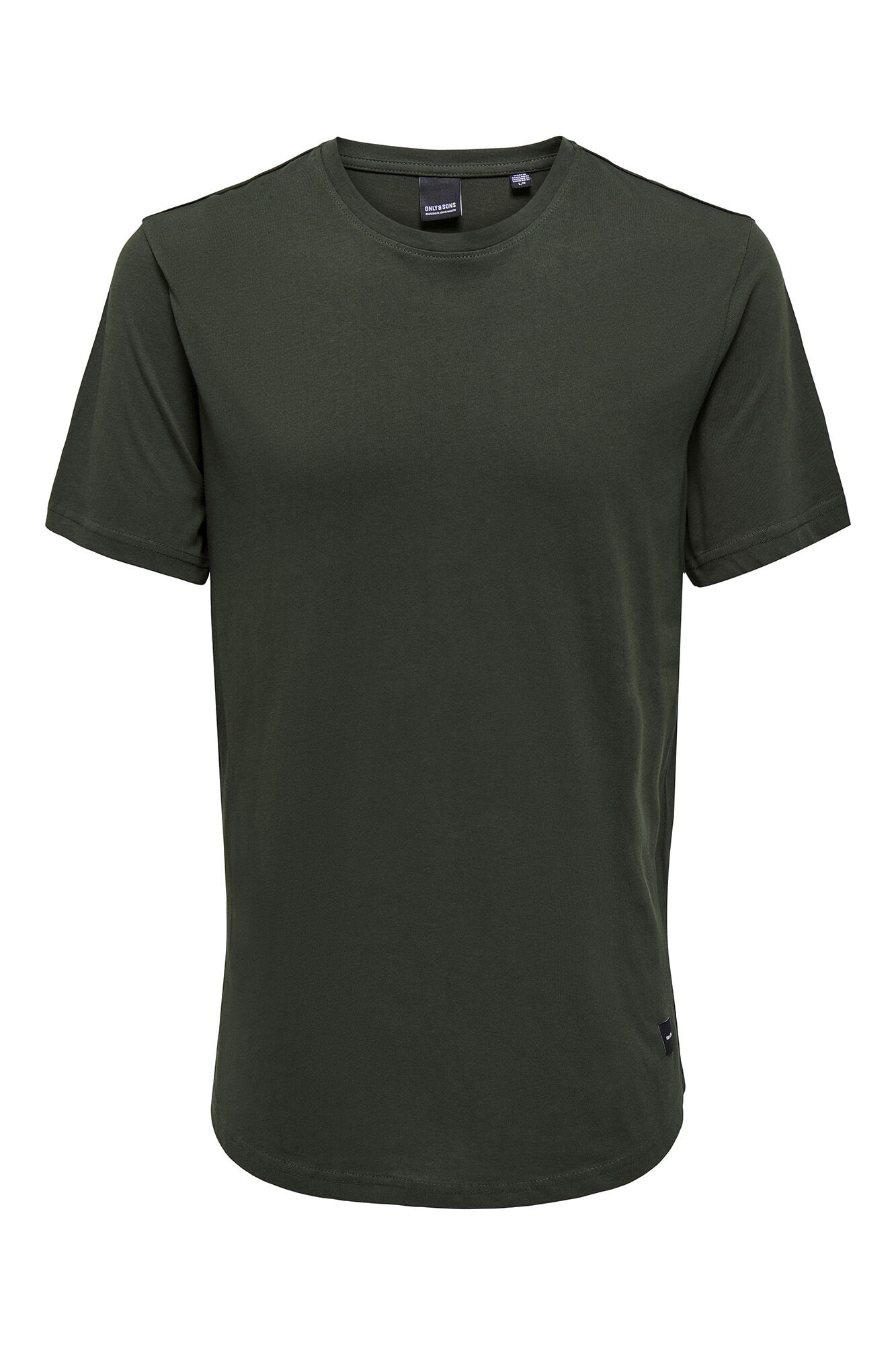 Only & Sons Basic-T-Shirt kurze &Auml;rmel