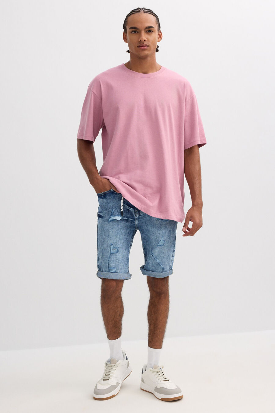 Bermuda vaquera skinny