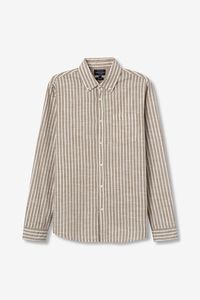 Tiffosi Camisa rayas blancas