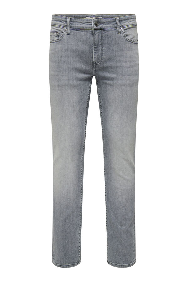 Only & Sons Regular fit jeans grey