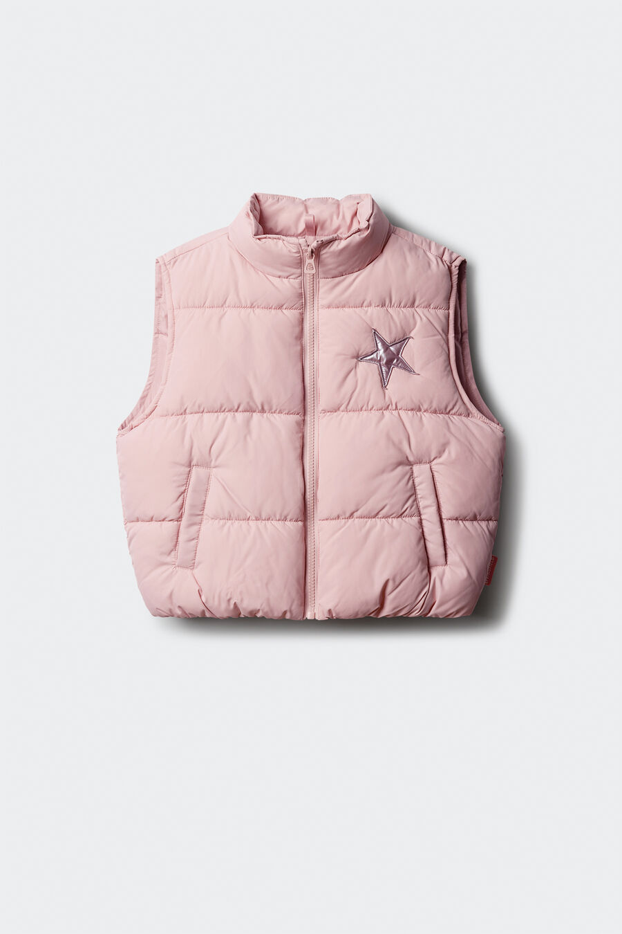 Chaleco acolchado estrella niña