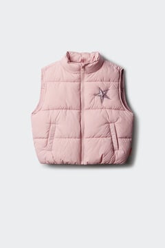 Springfield Kids Colete acolchoado com estampado de estrela para menina