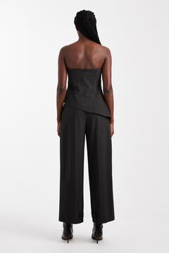 Topshop Cal&ccedil;a wide leg corte reto