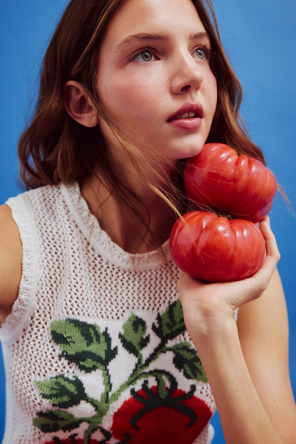 High Spirits Peach Top kaki