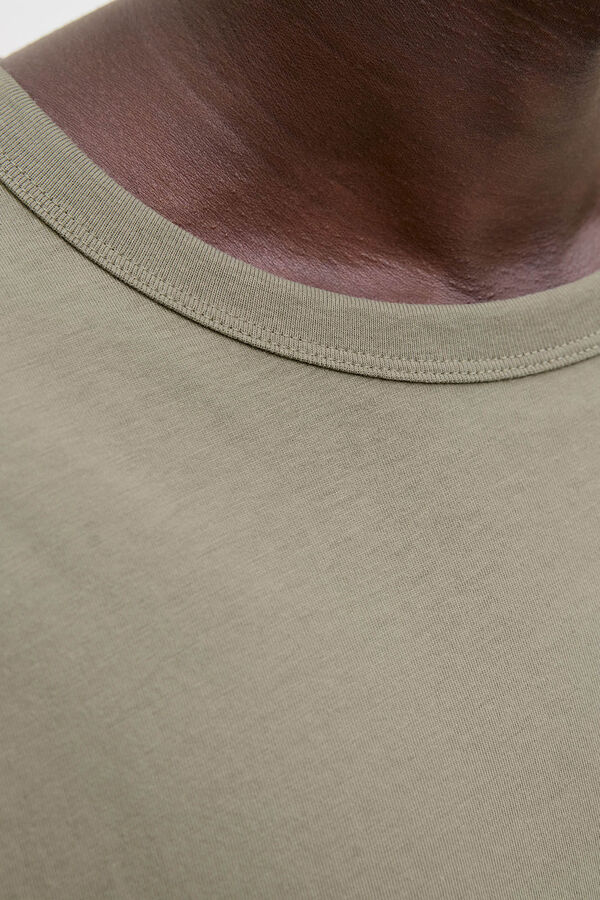 Jack & Jones Camiseta b&aacute;sica relaxed gris