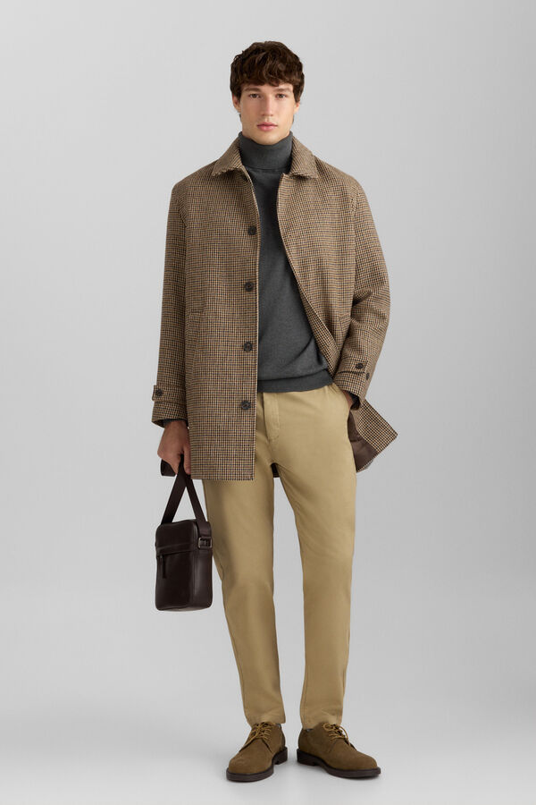 Springfield Textured coat brown