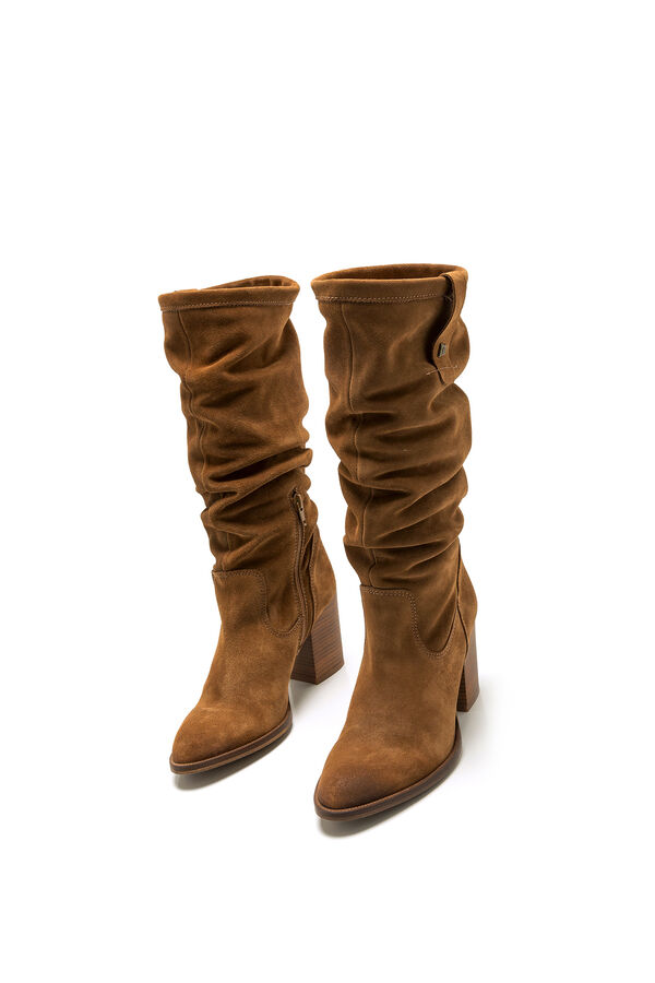 Springfield Dressy mid-calf boots smeđa