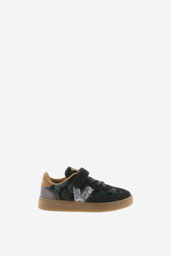 Victoria Zapatillas animal print glitter
