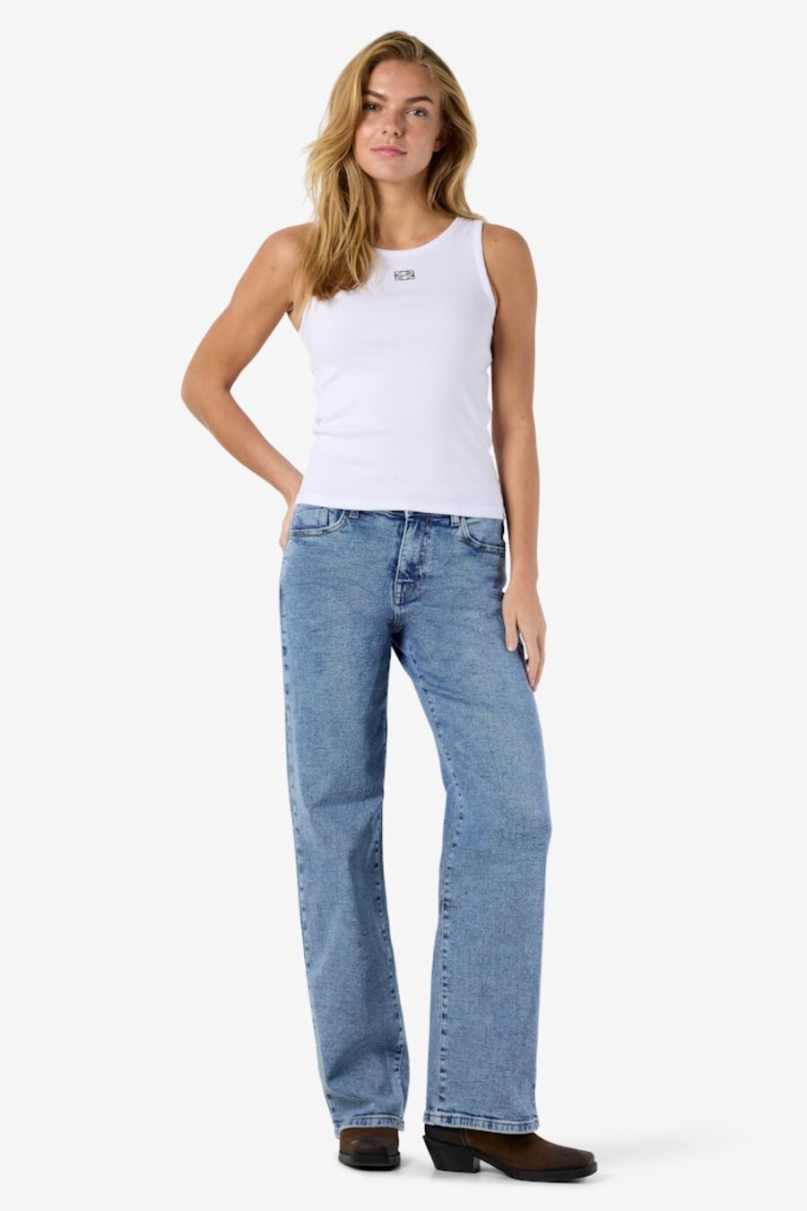 Camiseta básica estilo nadadora