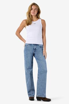 Noisy May Camiseta b&aacute;sica estilo nadadora