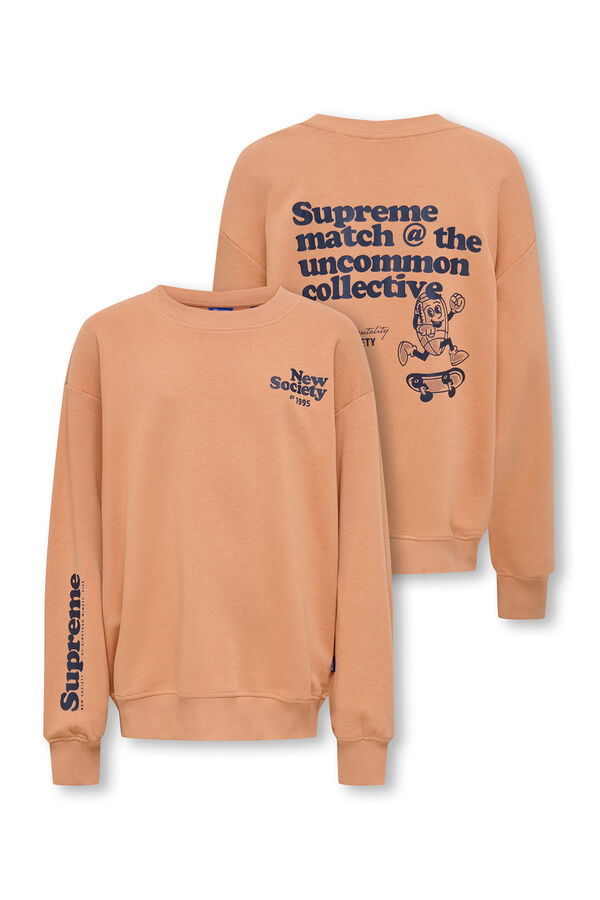 Only & Sons Junior Sudadera ni&ntilde;o tostado