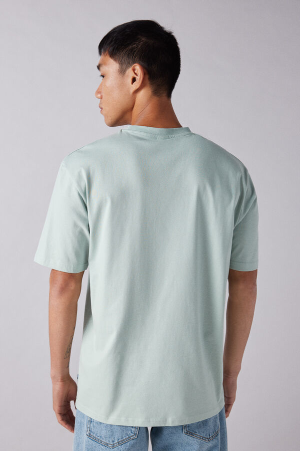 Springfield T-shirt aguarela best plan verde