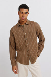 Springfield Striped linen shirt
