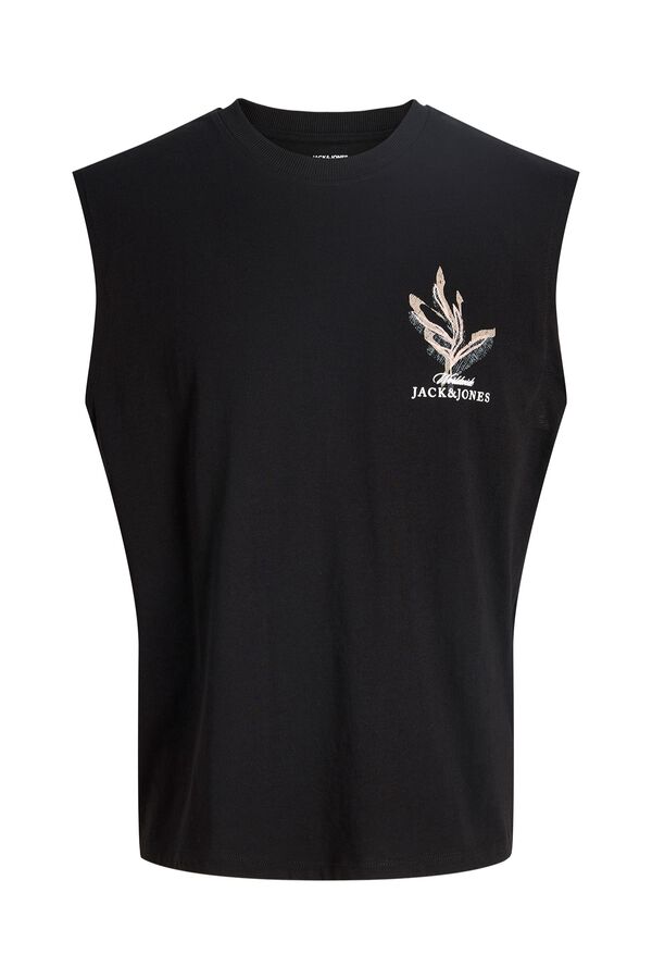 Jack & Jones Relaxed fit vest top black