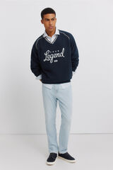 Springfield Light wash ultralight slim fit jeans blue