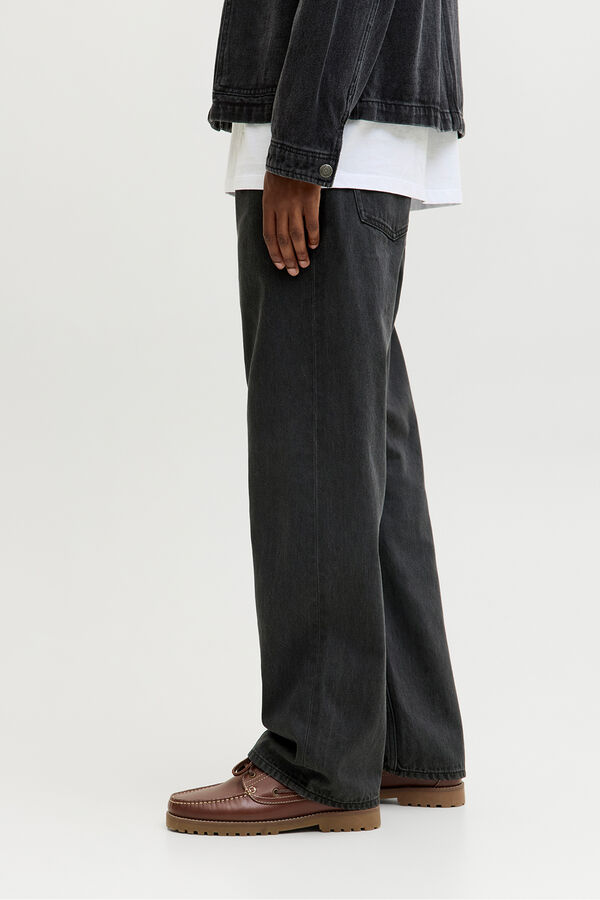 Jack & Jones Jeans cl&aacute;sicos corte recto negro