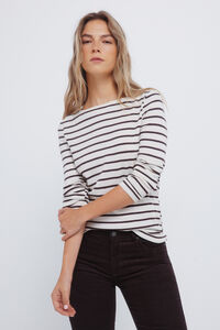 Springfield Striped cut jersey-knit T-shirt