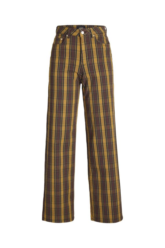Pantalón ancho de cintura alta