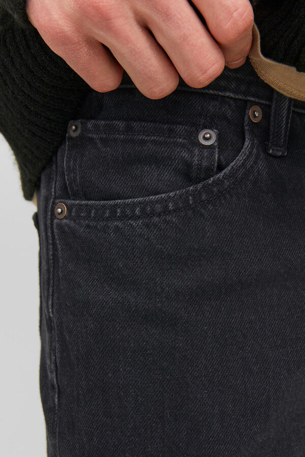 Springfield Loose fit jeans black
