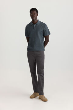 Springfield Vertical structure polo shirt