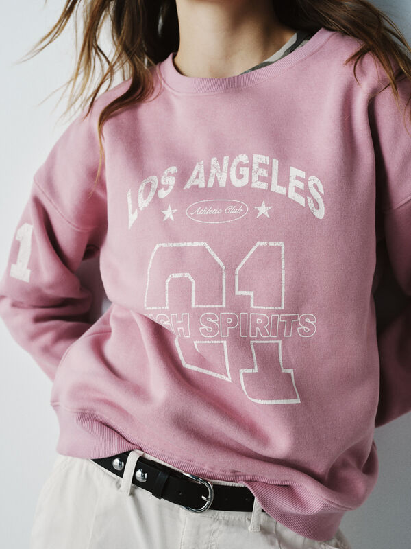 High Spirits Honey Sweater rosa