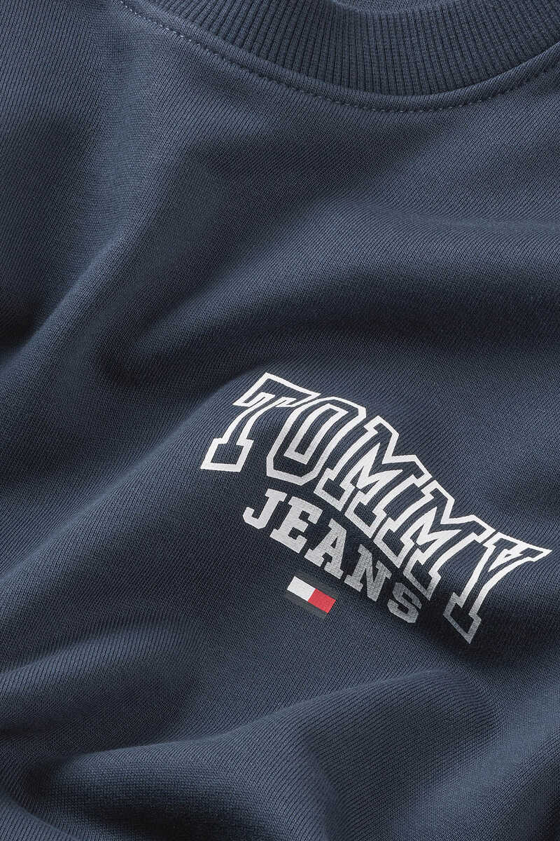 Springfield Men's Tommy Jeans sweatshirt with logo navy