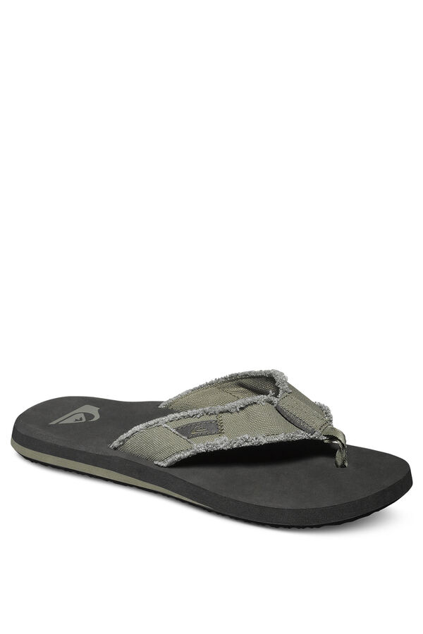 Quiksilver Leinenriemen-Sandalen Nude