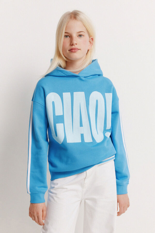Springfield Kids Sudadera ciao ni&ntilde;a azul