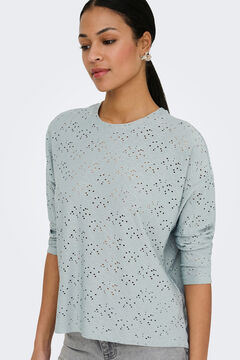 Only Camiseta con calados