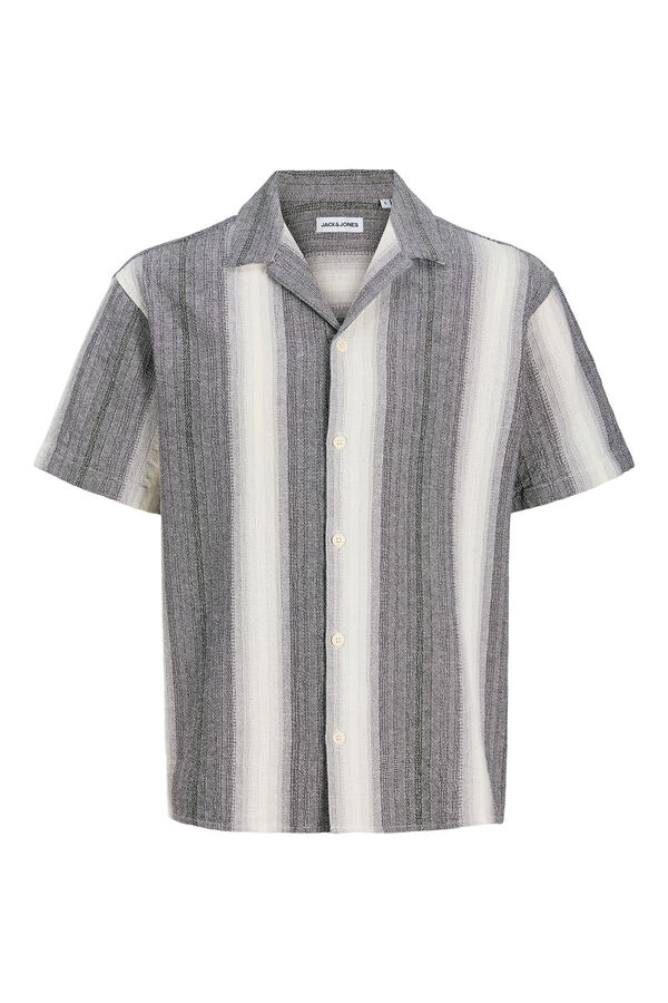 Jack & Jones Camisa resort rayas negro
