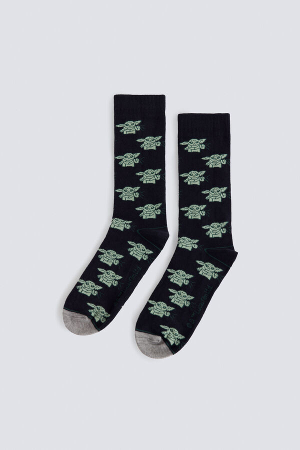 Springfield Grogu Disney Lucas Film&trade; high sock blue