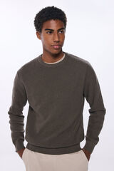 Springfield Textured jumper brown