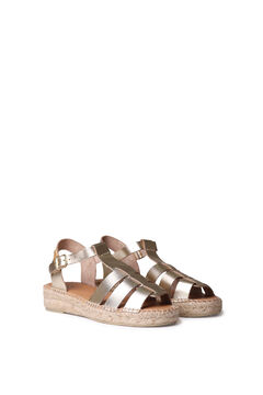 Toni Pons Leather flat espadrille