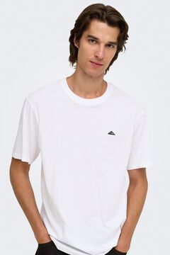 Only & Sons Kurzarm-T-Shirt bestickt