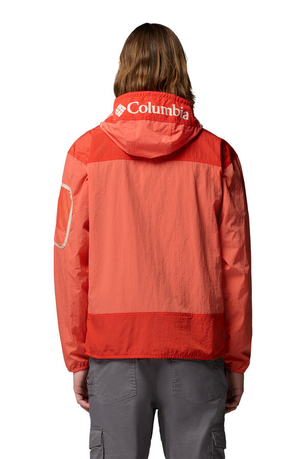 Columbia Windproof anorak red