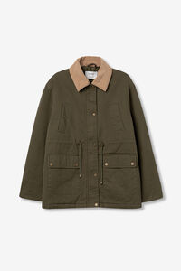 Tiffosi Abrigo Largo con Contraste