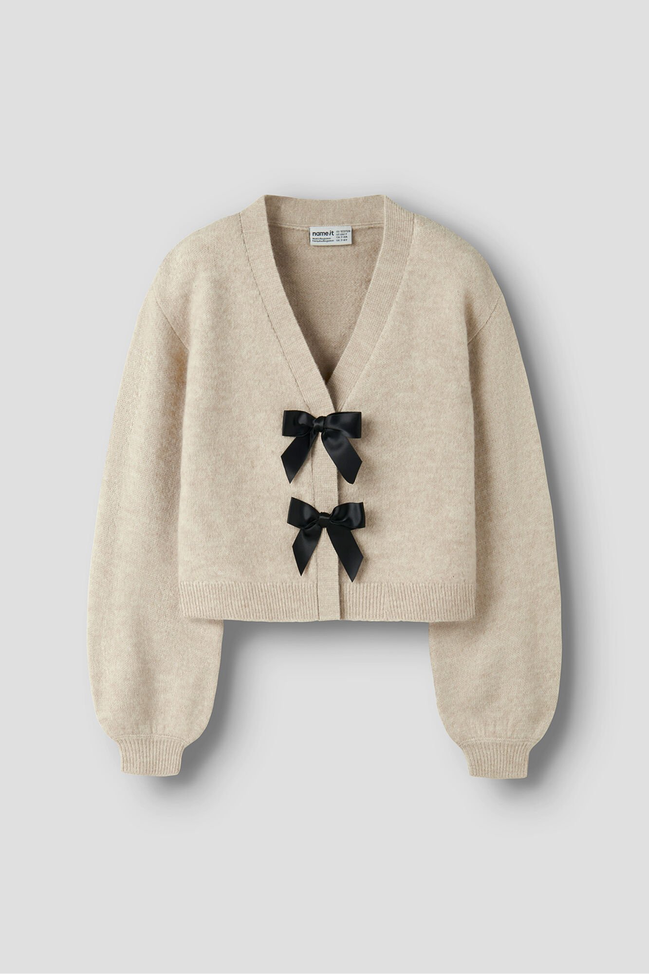 Name It Cardigan de la&ccedil;o para menina