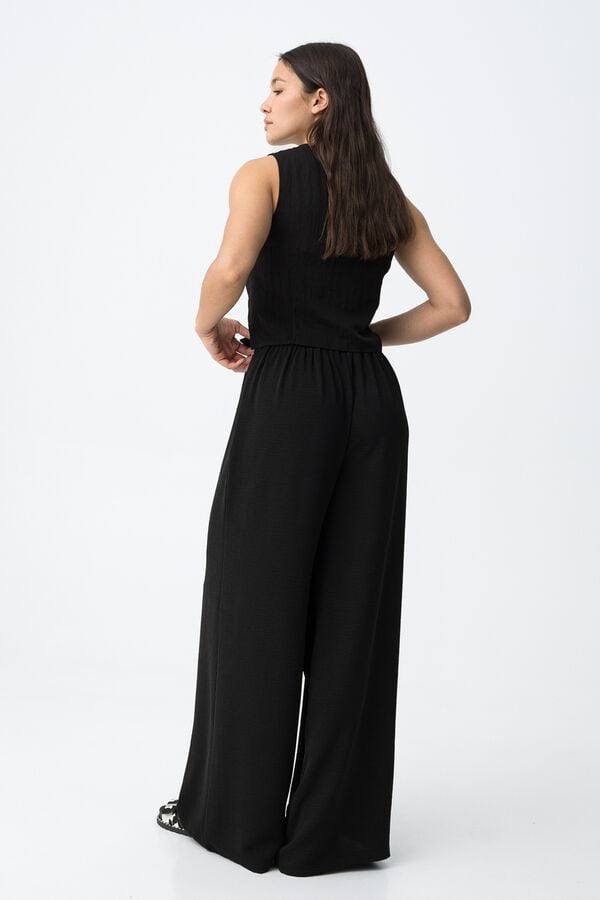 Tiffosi Palazzo pants noir