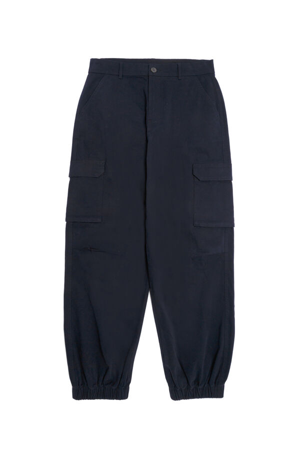 Balmohk Pantal&oacute;n cargo cuff negro