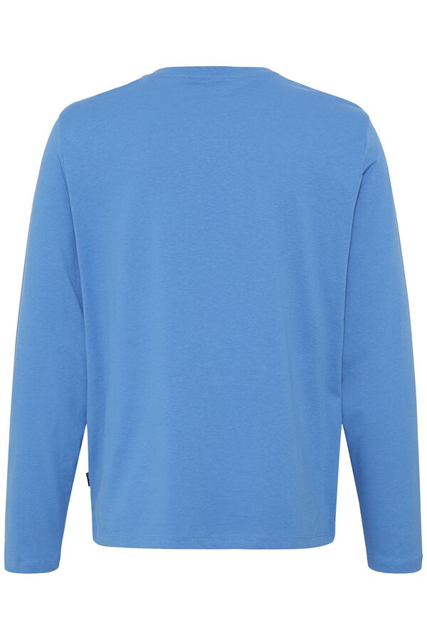 Blend Cotton long sleeve T-shirt turquoise