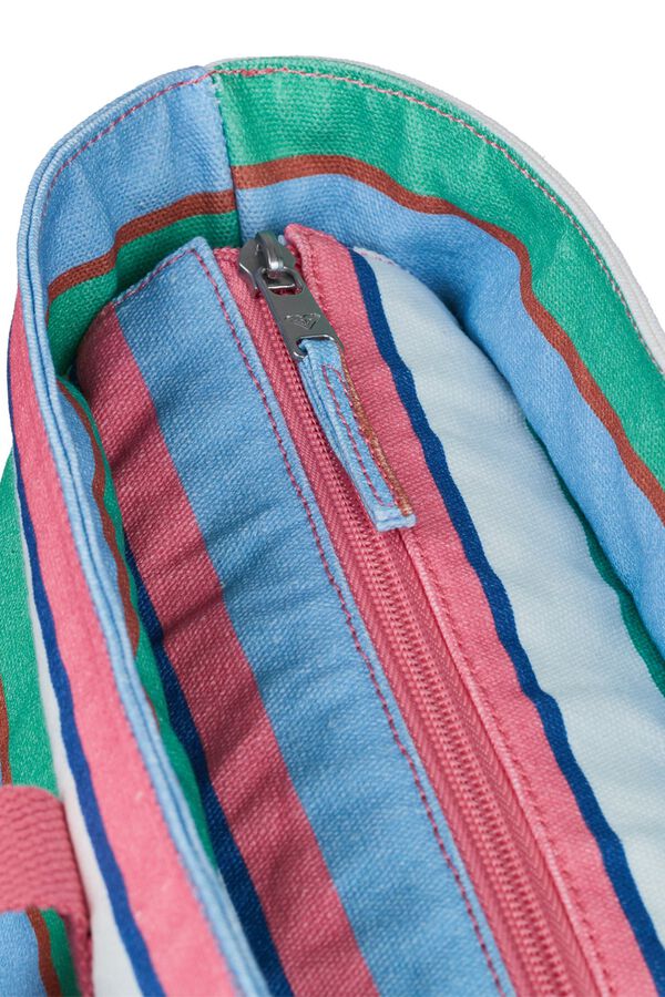 Roxy Beach bag with handles brown