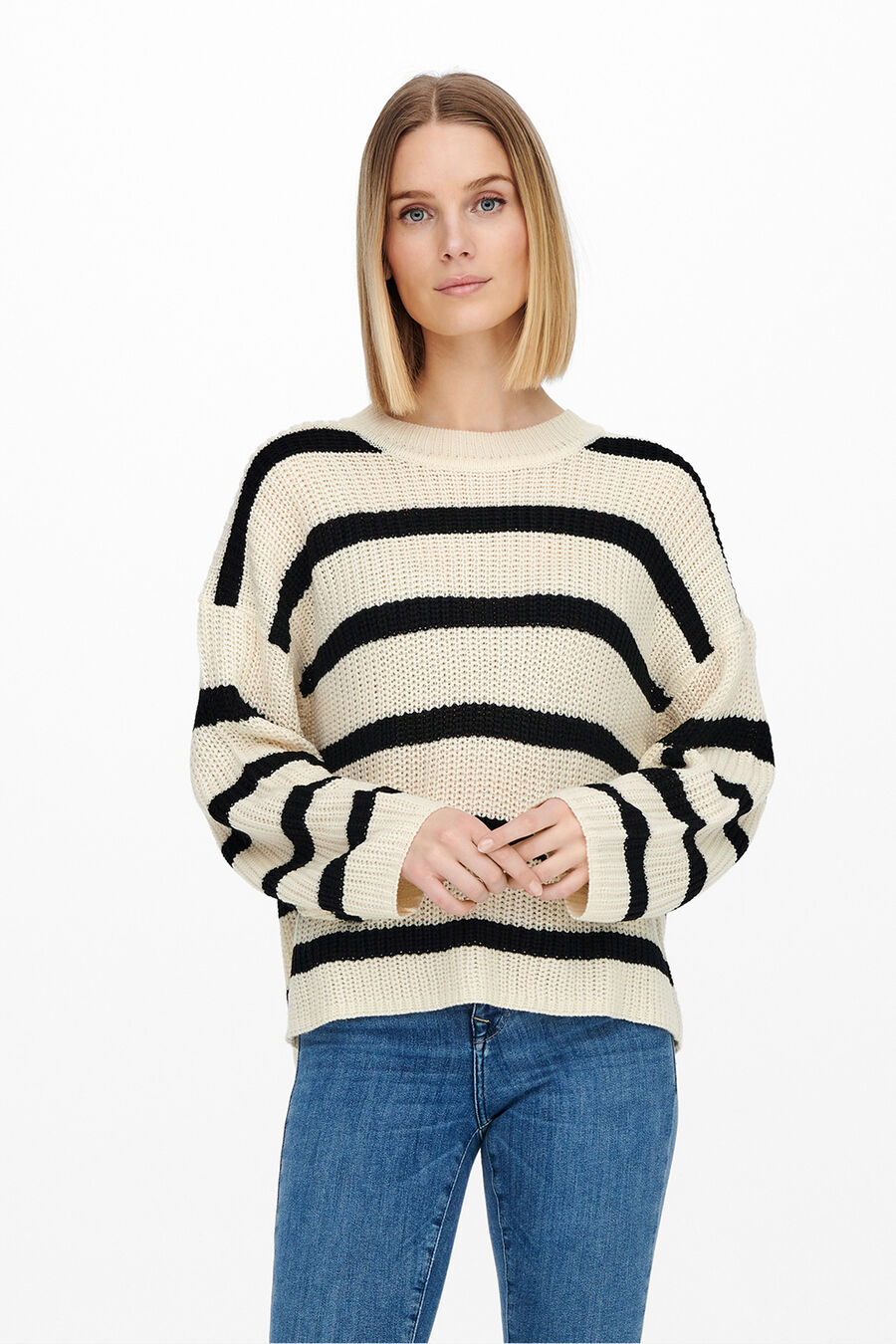 Jersey cuello redondo