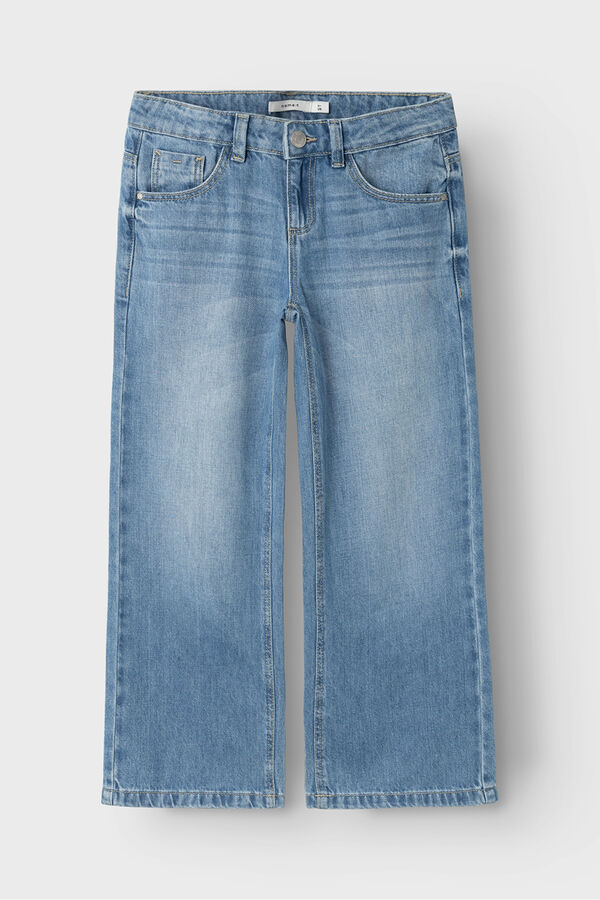 Name It Vaquero culotte 100% algod&oacute;n de ni&ntilde;a azul