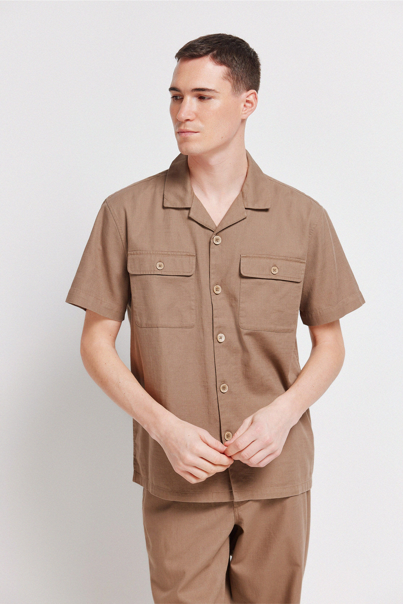 Springfield Short sleeve overshirt